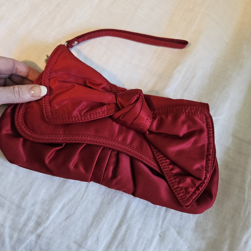 Elegant Red Clutch Bag